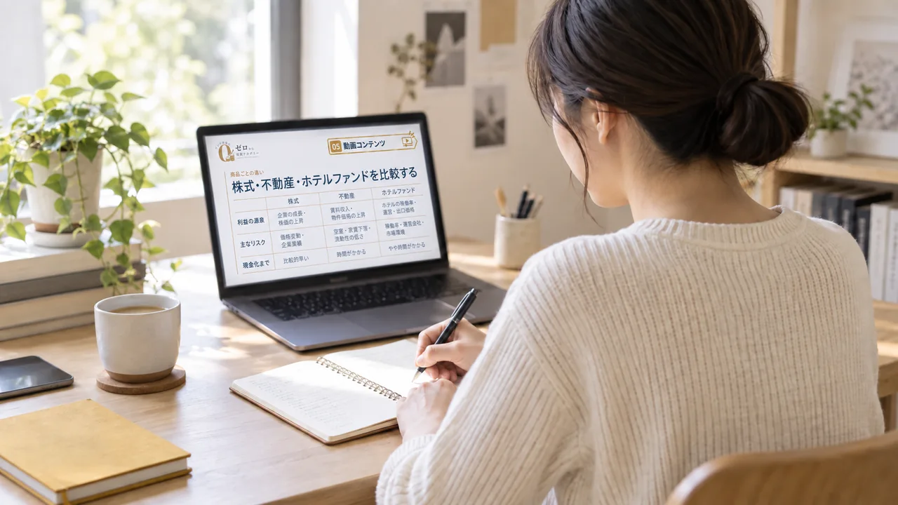 オンラインで学ぶイメージ